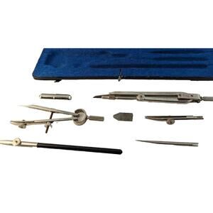 VTGE Stellar Drawing Set In Felt Lined Case collector Item working Condition